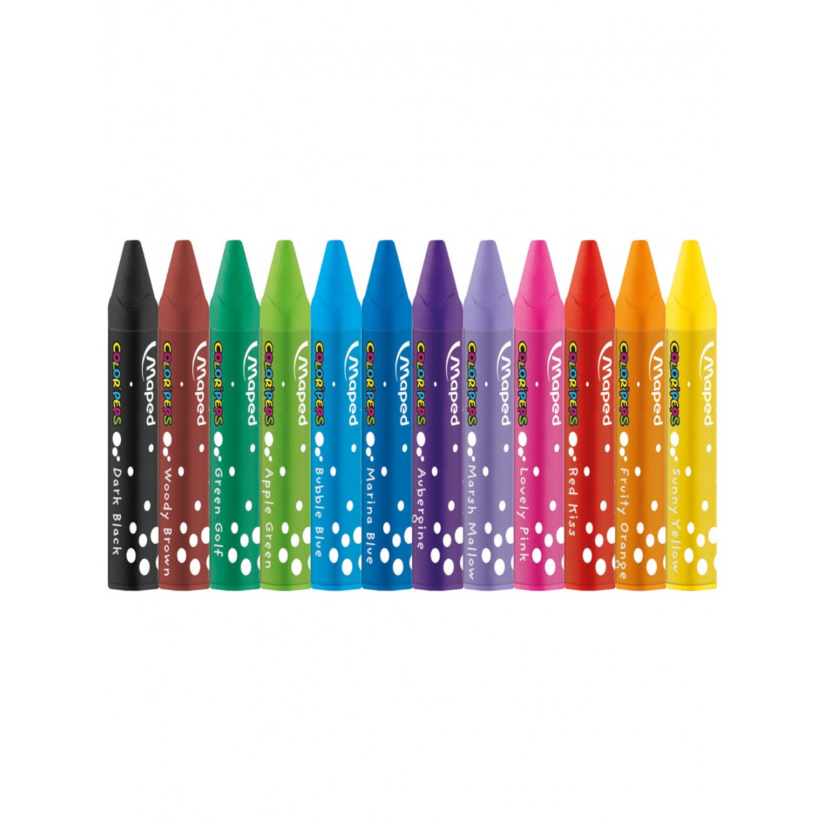 MAPED COLOR’PEPS OIL PASTELS X 12 - Image 2